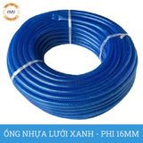  Ống nhựa lưới dẻo PVC phi 16mm - Ống lưới xanh dẫn nước Việt Úc 