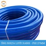  Ống nhựa lưới dẻo PVC phi 30mm - Ống lưới xanh dẫn nước Việt Úc 