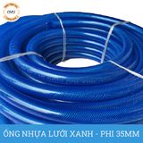  Ống nhựa lưới dẻo PVC phi 35mm - Ống lưới xanh dẫn nước Việt Úc 