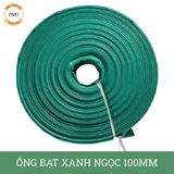  Ống bạt xanh ngọc 28C phi 100MM cuộn 50M - Ống bạt bơm cát sỏi Việt Úc 