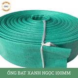  Ống bạt xanh ngọc 28C phi 100MM cuộn 20M - Ống bạt bơm cát sỏi Việt Úc 
