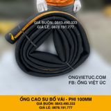  Ống cao su bố vải KT phi 100mm Nhập Khẩu - Ống Chống Phá Chống Nổ Việt Úc 