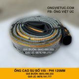  Ống cao su bố vải KT phi 125MM Nhập Khẩu - Ống Chống Phá Chống Nổ Việt Úc 