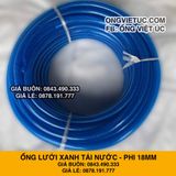  Ống nhựa lưới dẻo PVC phi 18mm - Ống lưới xanh dẫn nước Việt Úc 