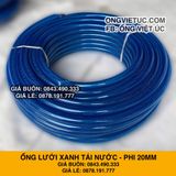  Ống nhựa lưới dẻo PVC phi 20mm - Ống lưới xanh dẫn nước Việt Úc 