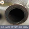 Ống Cao Su Bố Thép Phi 100MM cây 4M - Ống Rồng Hút Bùn Cát Việt Úc