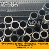  Ống Cao Su Bố Thép Phi 220MM Cây 4M - Ống Rồng Hút Bùn Cát Việt Úc 