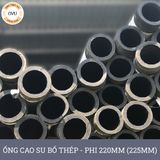  Ống Cao Su Bố Thép Phi 220MM Cây 8M - Ống Rồng Hút Bùn Cát Việt Úc 