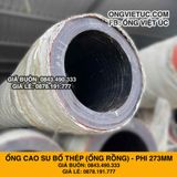  Ống Cao Su Bố Thép Phi 273MM (275MM) Cây 5M - Ống Rồng Hút Bùn Cát Việt Úc 