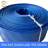  Ống bạt bơm nước Phi 100MM cuộn 15M - Ống bạt cốt dù Việt Úc 