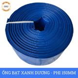  Ống bạt bơm nước Phi 150MM cuộn 20M - Ống bạt cốt dù Việt Úc 