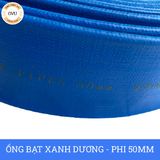  Ống bạt bơm nước Phi 50MM cuộn 50M - Ống bạt cốt dù Việt Úc 