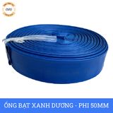  Ống bạt bơm nước Phi 50MM cuộn 50M - Ống bạt cốt dù Việt Úc 