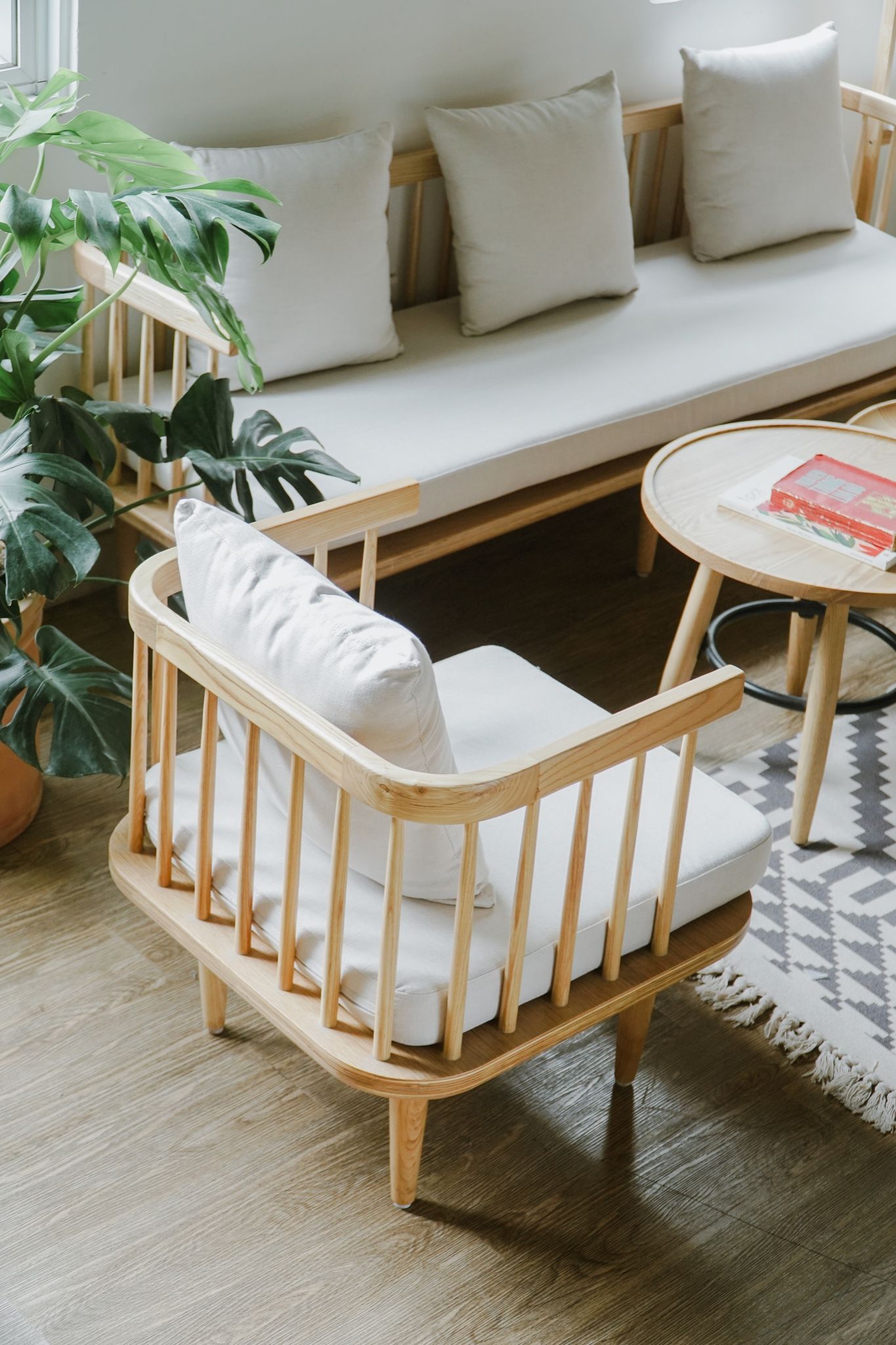 SOFA MINI ĐƠN MÀU TỰ NHIÊN