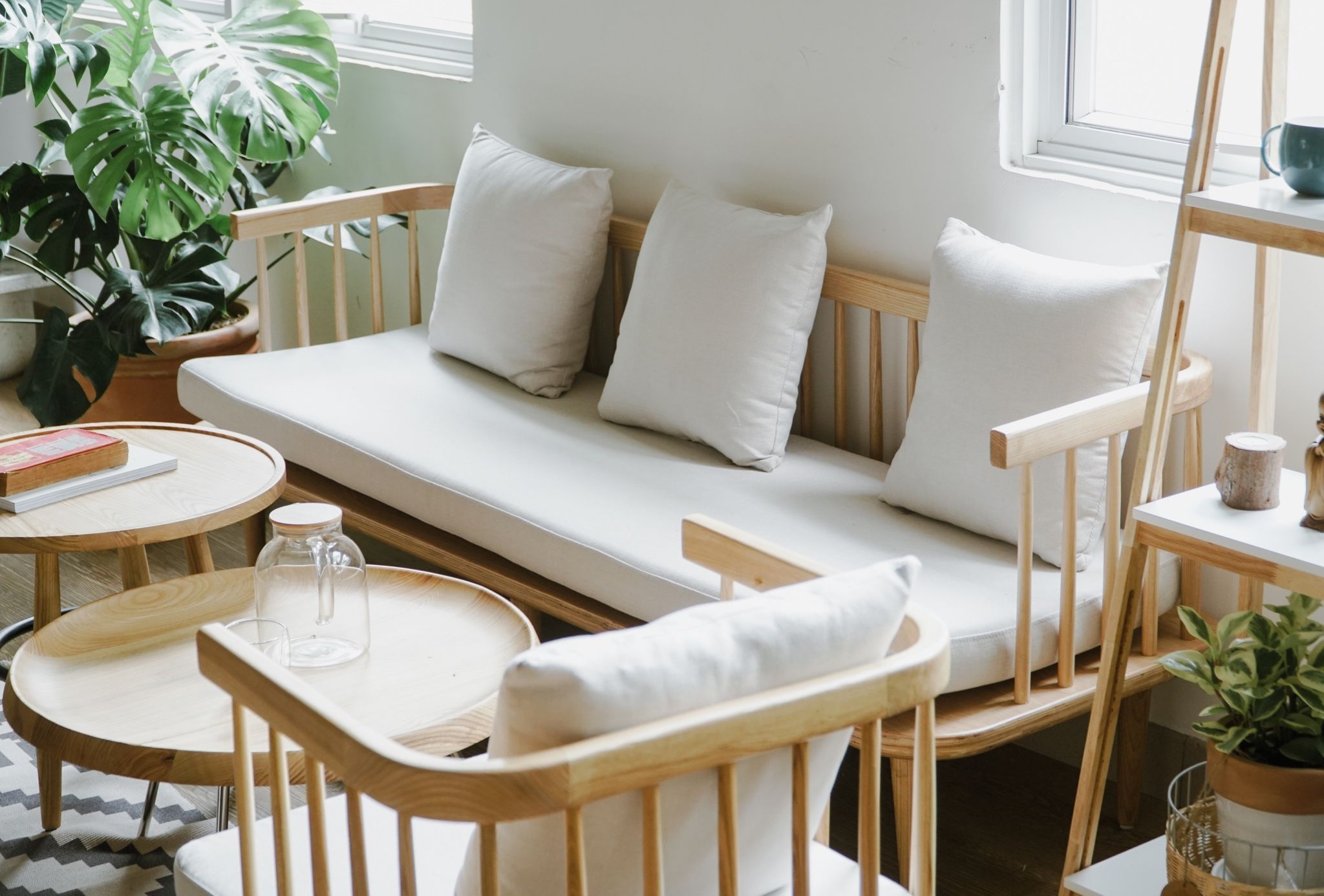 SOFA MINI ĐƠN MÀU TỰ NHIÊN