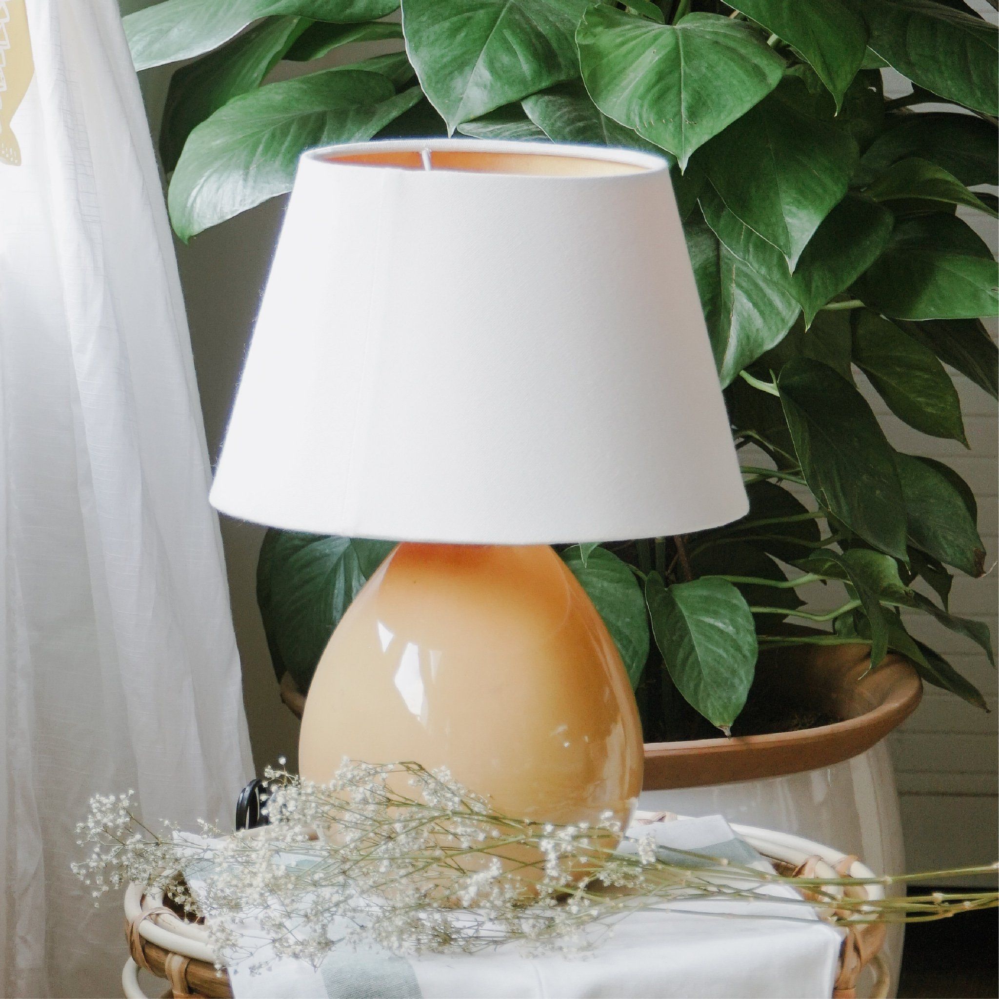 Đèn gốm trang trí giọt nước nhỏ