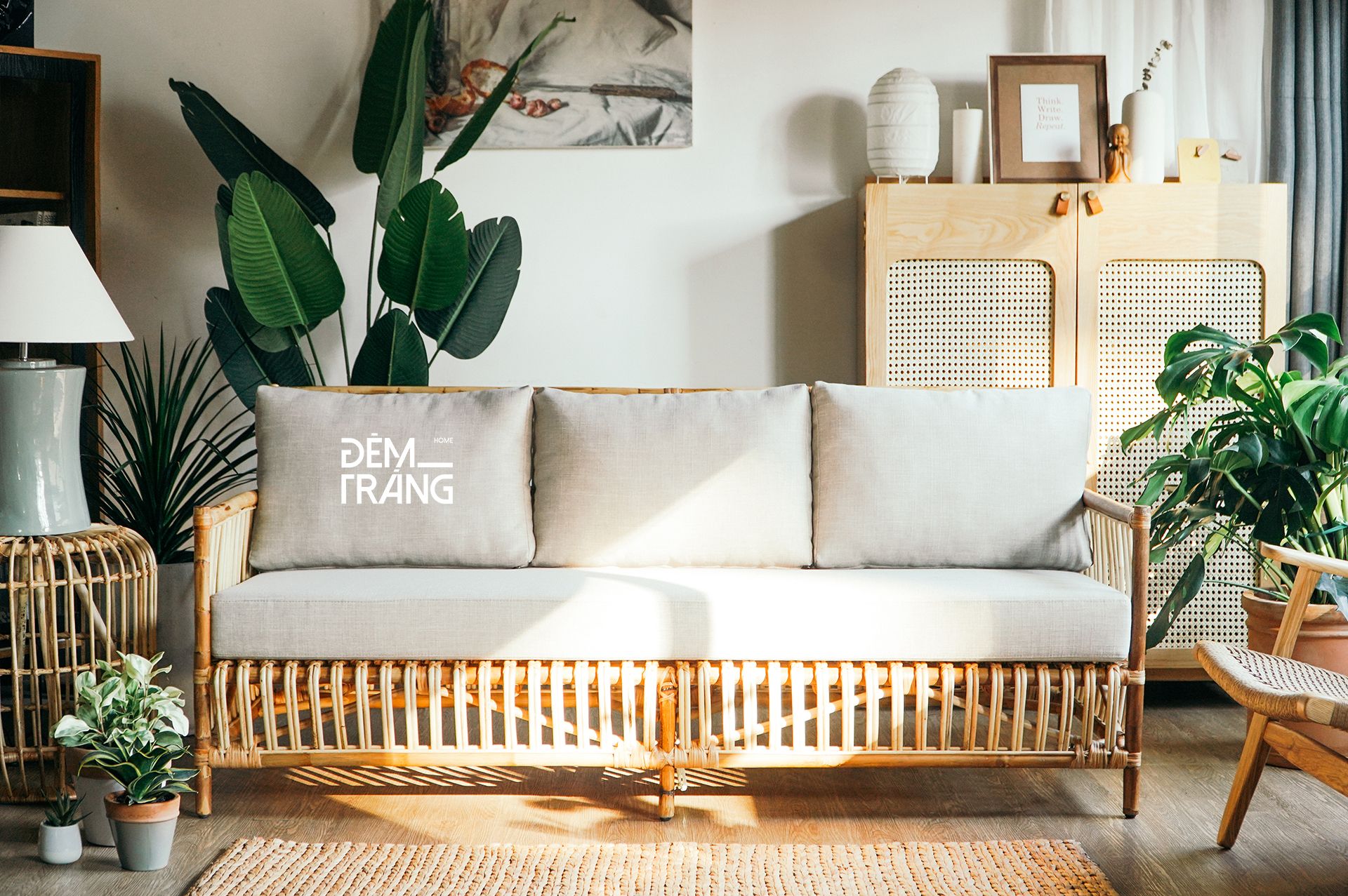 SOFA MÂY THẲNG MSF 8002_N