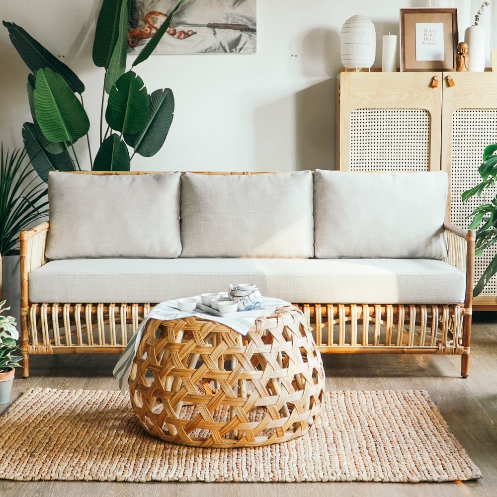 SOFA MÂY THẲNG 3 CHỖ 1M8 MSF 8002_N