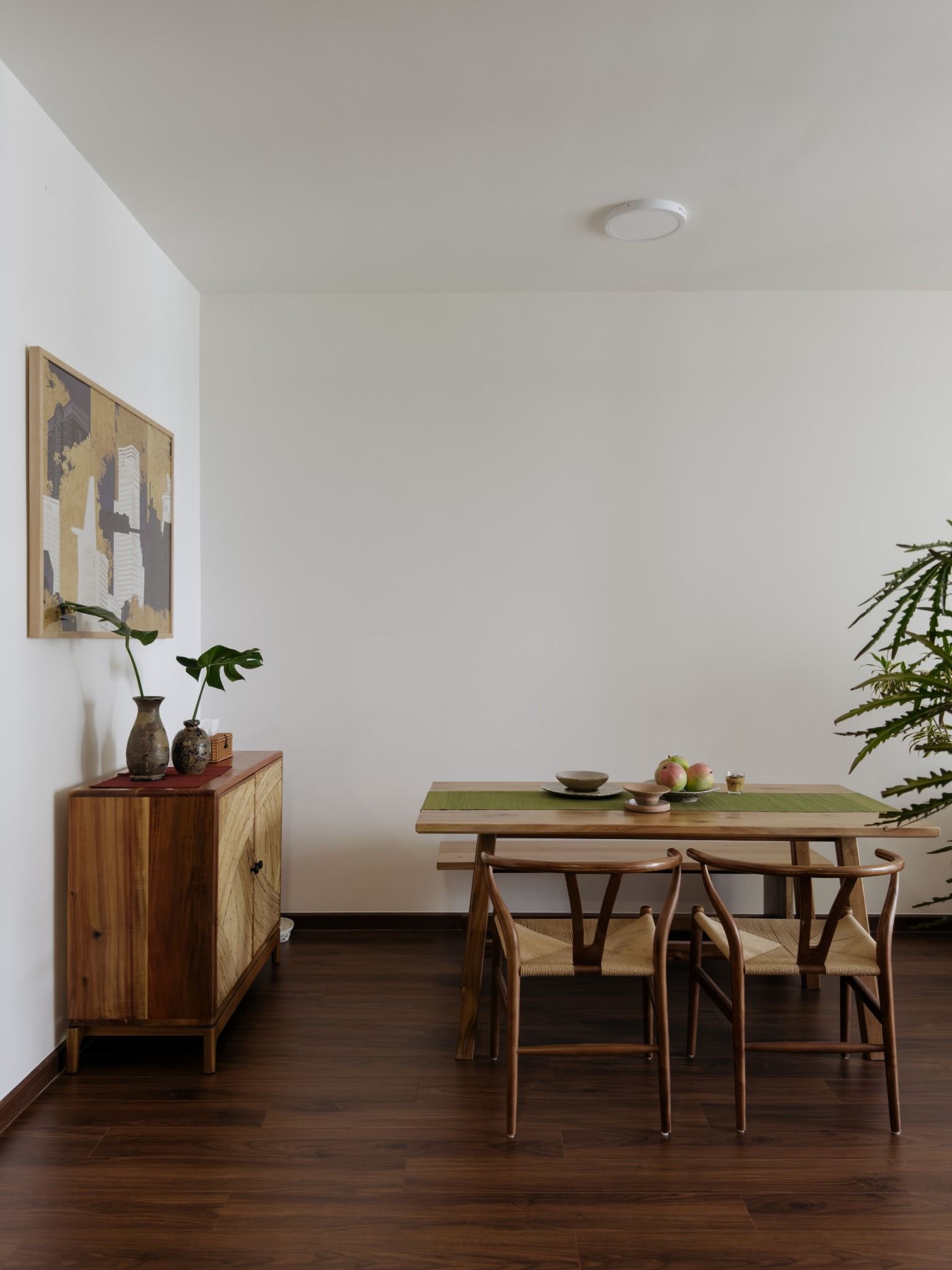 COMBO QUÂY QUẦN - TRỌN BỘ NỘI THẤT PHÒNG ĂN KẾT HỢP TỦ ACACIA