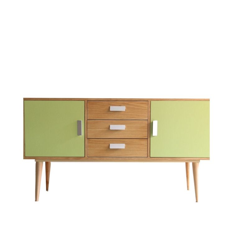 TỦ TIVI XANH CỐM TUV014