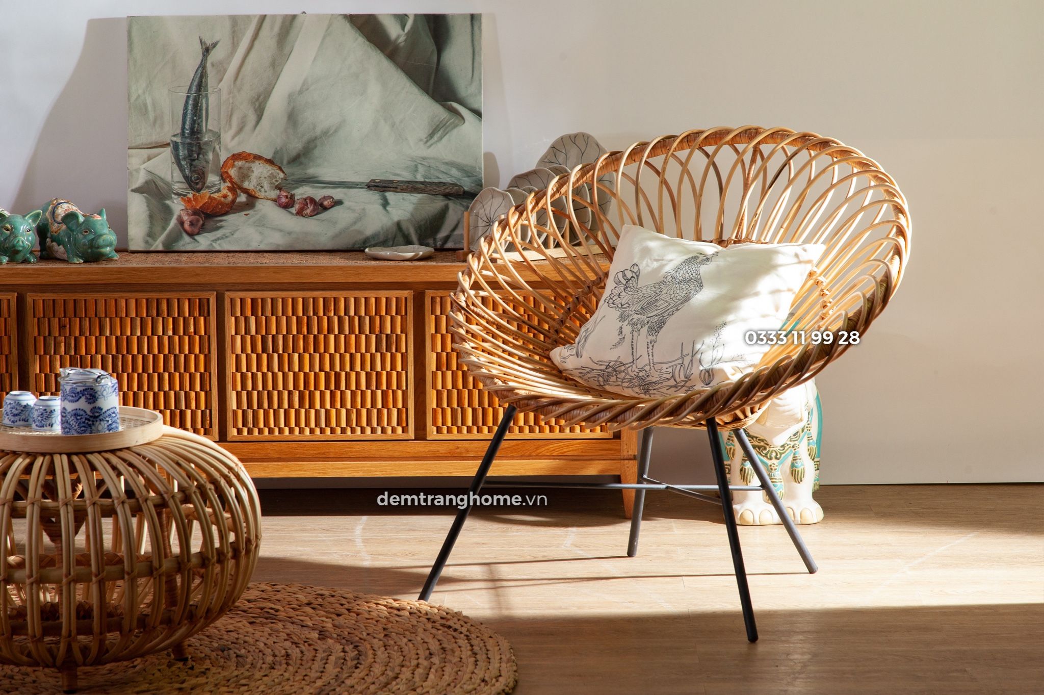 Tủ TV Thấp SIGNATURE từ Đêm Trắng Home