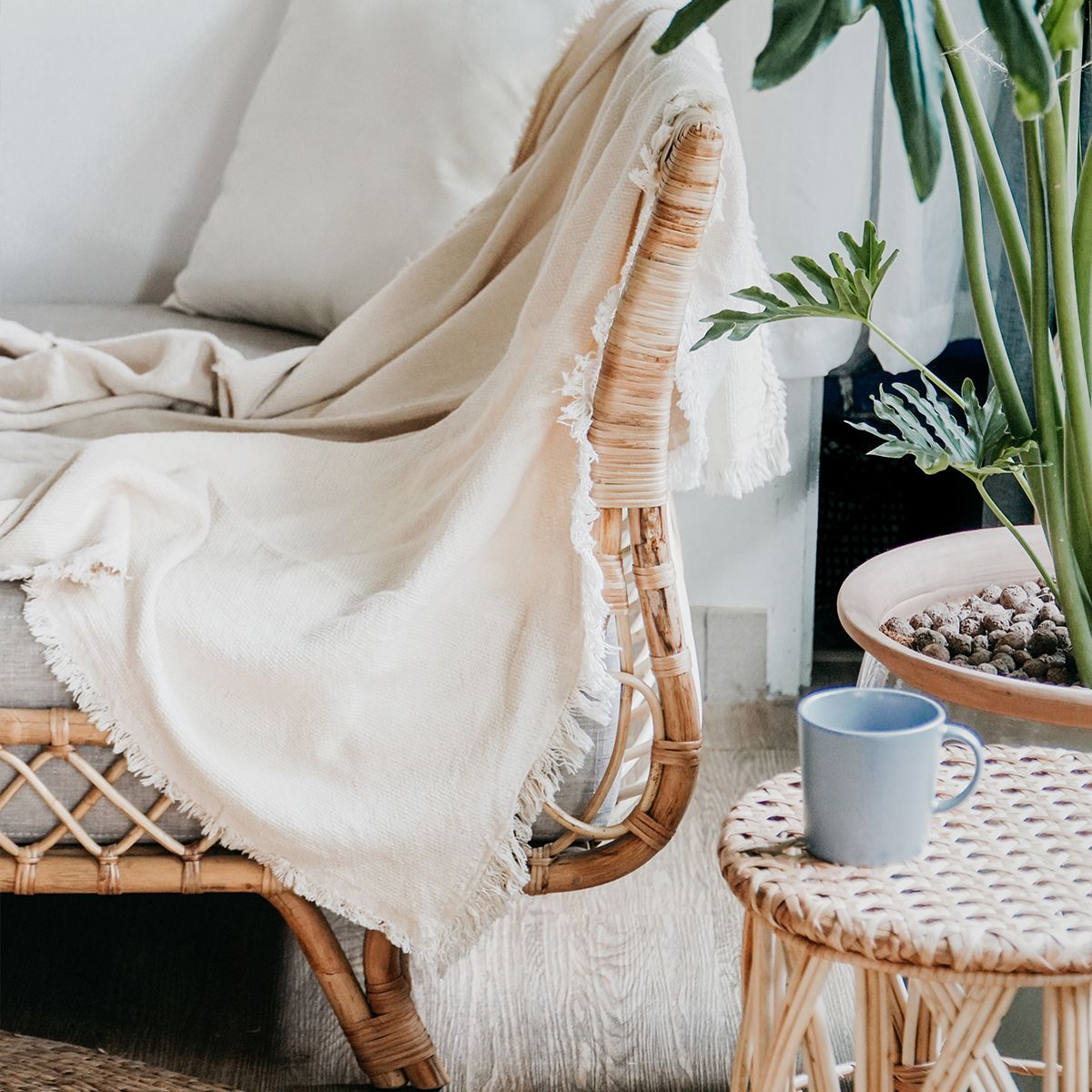 Khăn trải sofa ODDRUN - THROW blanket