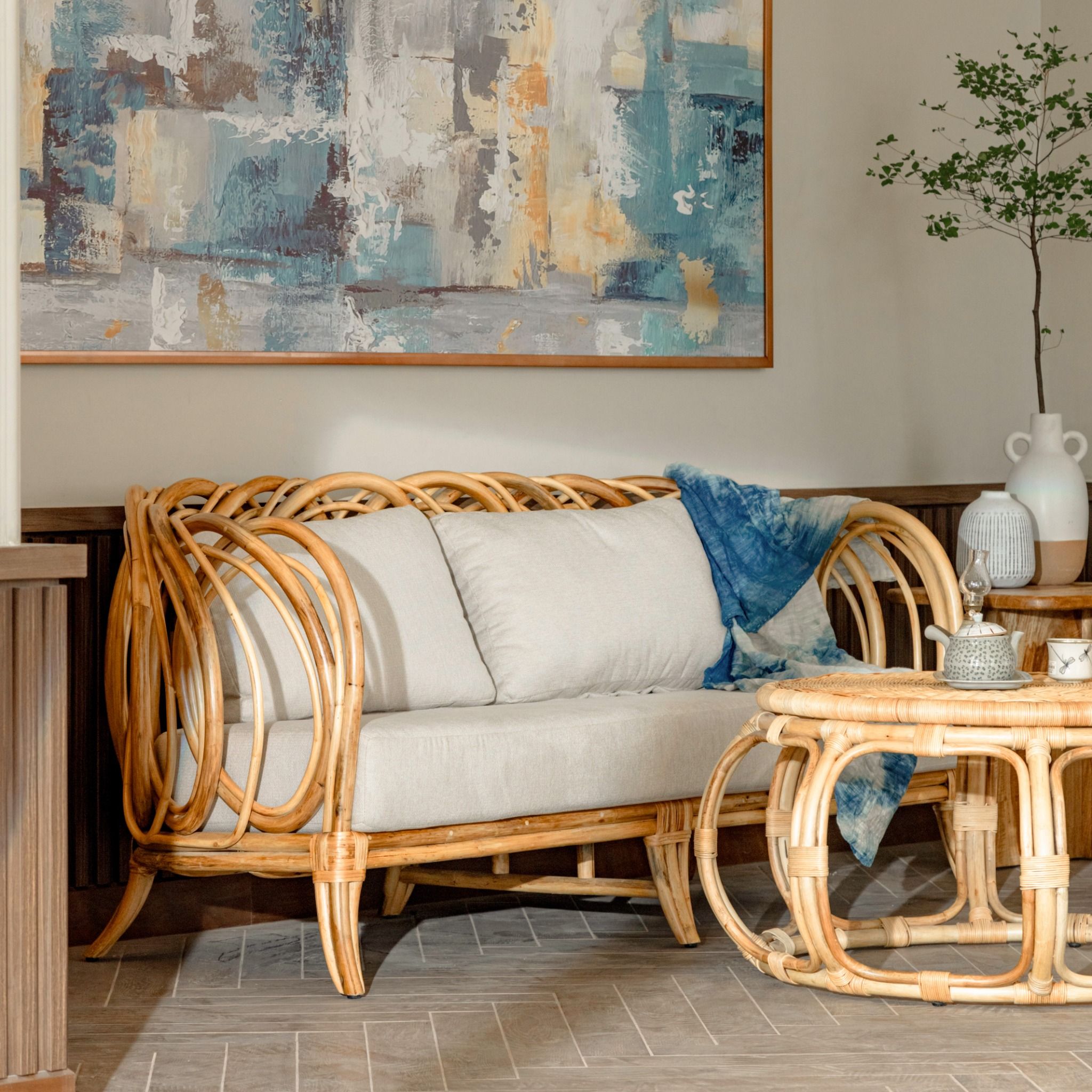 SOFA TWIST 1.8M - MÂY TỰ NHIÊN