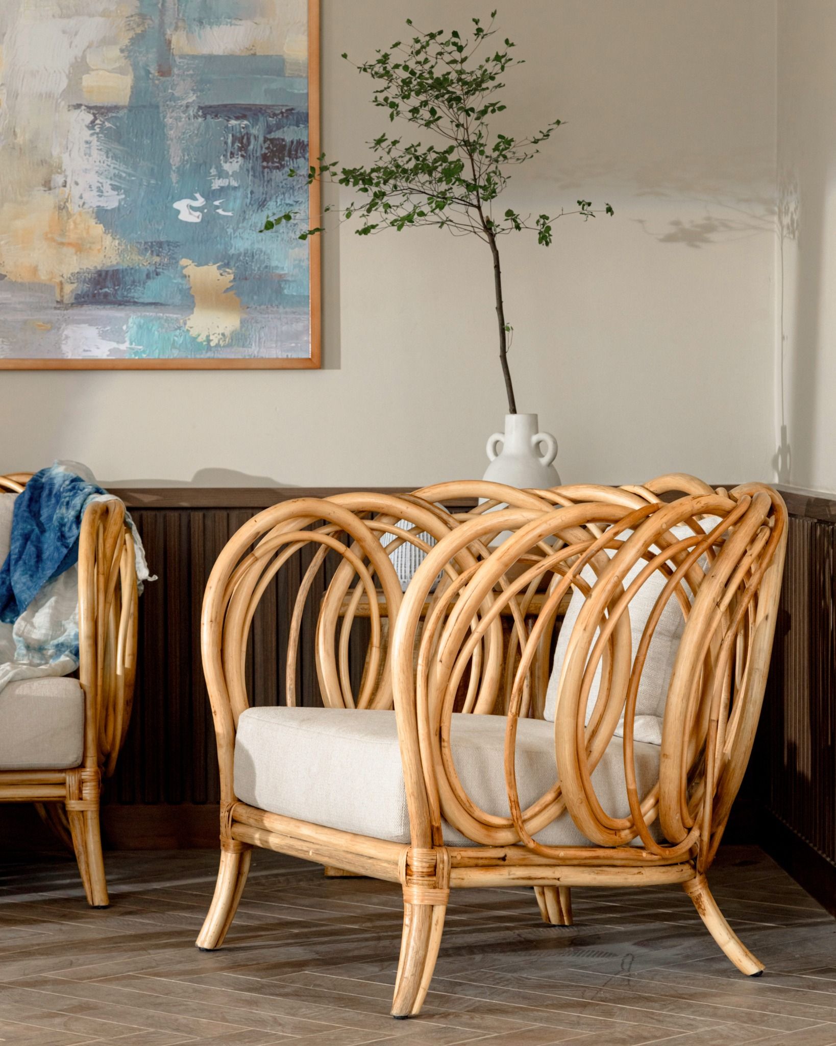 SOFA TWIST ĐƠN - MÂY TỰ NHIÊN