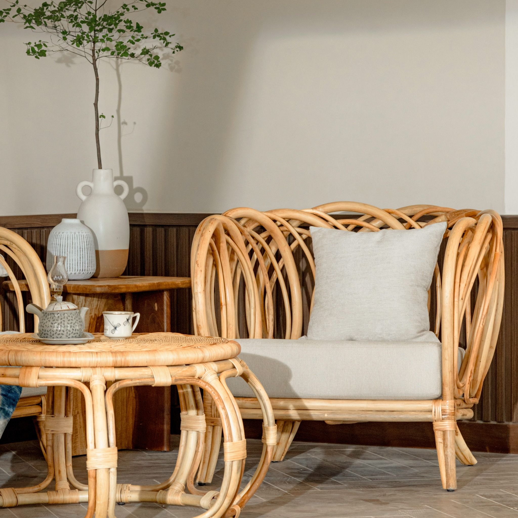 SOFA TWIST ĐƠN - MÂY TỰ NHIÊN
