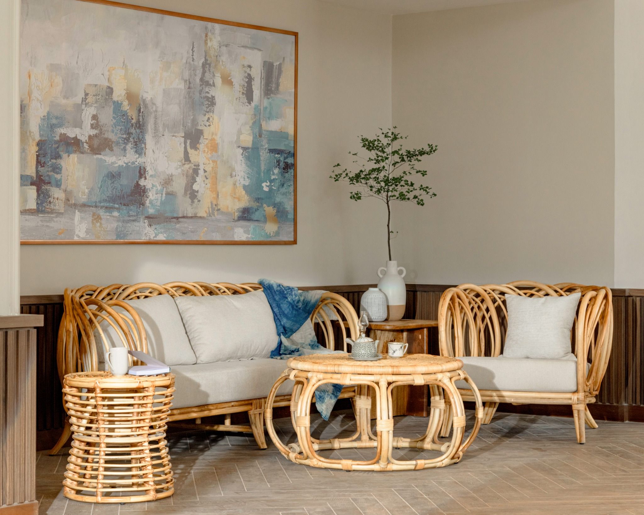 SOFA TWIST ĐƠN - MÂY TỰ NHIÊN