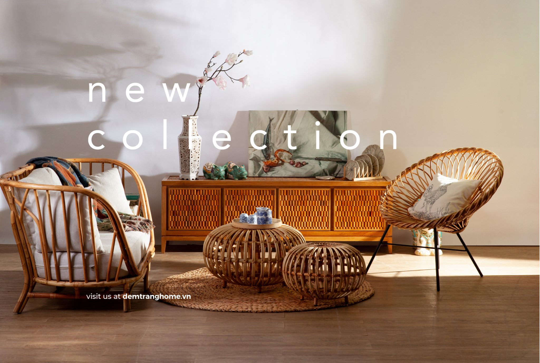 Tủ TV Thấp SIGNATURE từ Đêm Trắng Home