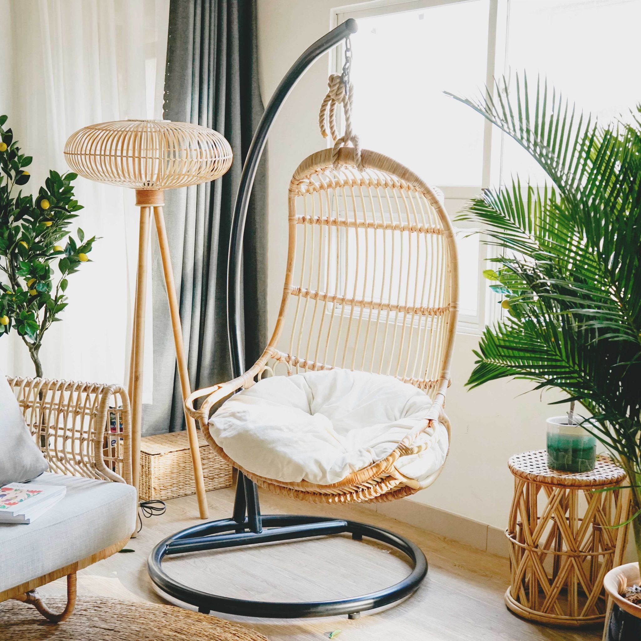 XÍCH ĐU MÂY TỰ NHIÊN (CHƯA GỒM CHÂN SẮT)