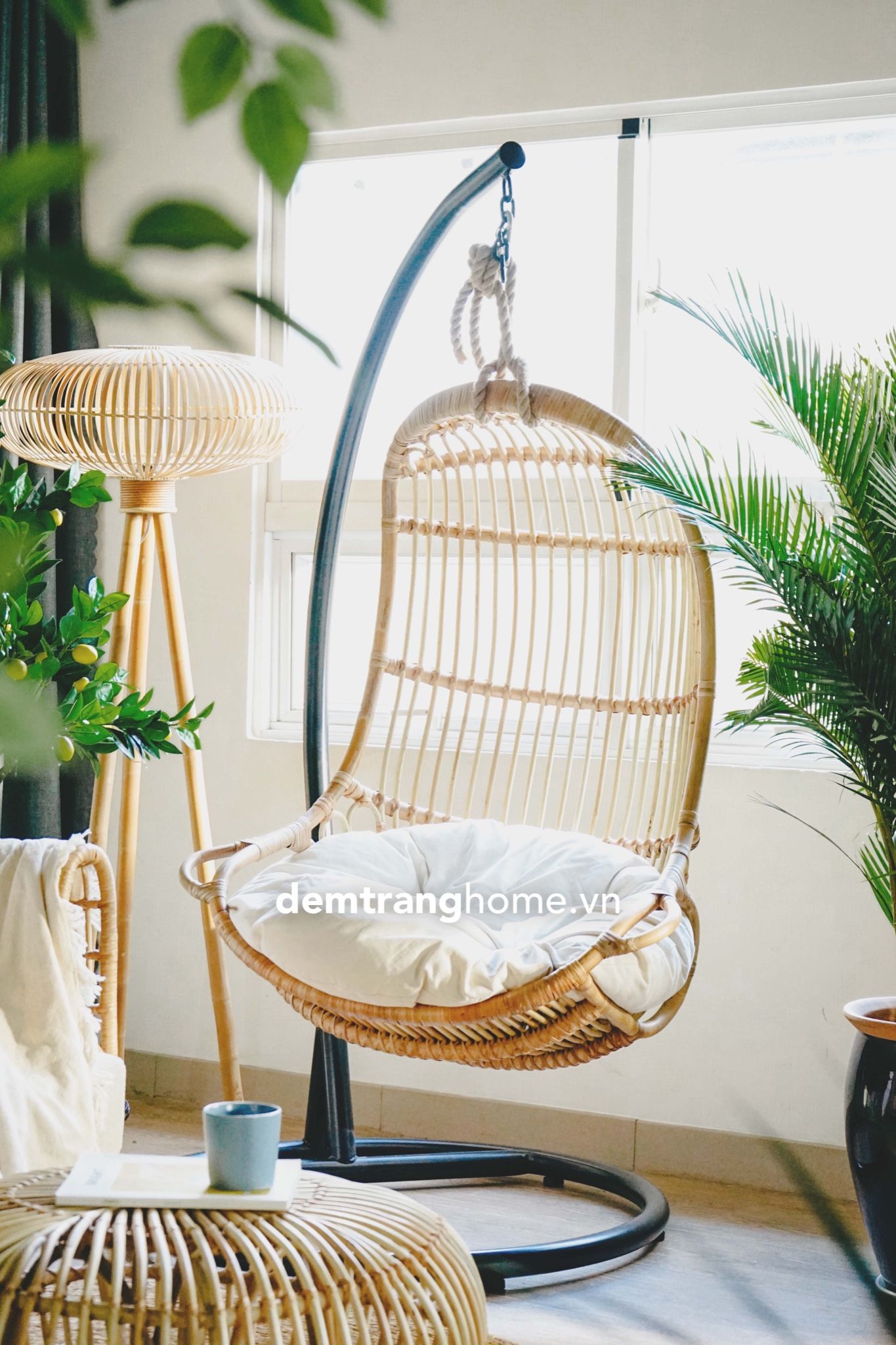 XÍCH ĐU MÂY TỰ NHIÊN (CHƯA GỒM CHÂN SẮT)