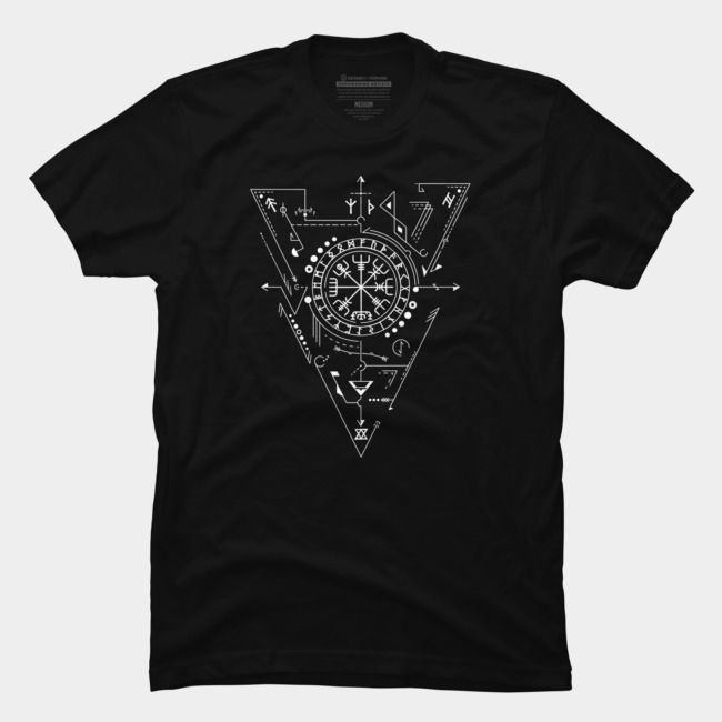 ÁO THUN THE VIKING COMPASS - CHẤT LIỆU 100% COTTON GILDAN HAMMER