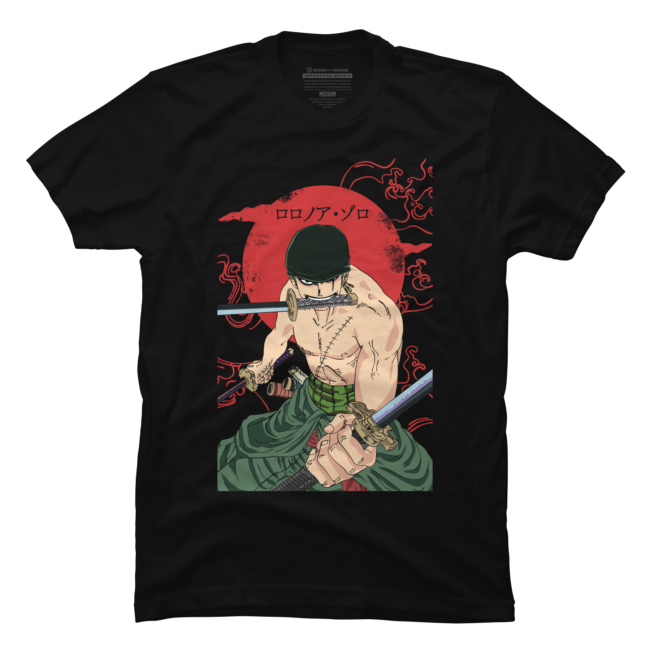 ÁO THUN RORONOA ZORO GILDAN HAMMER