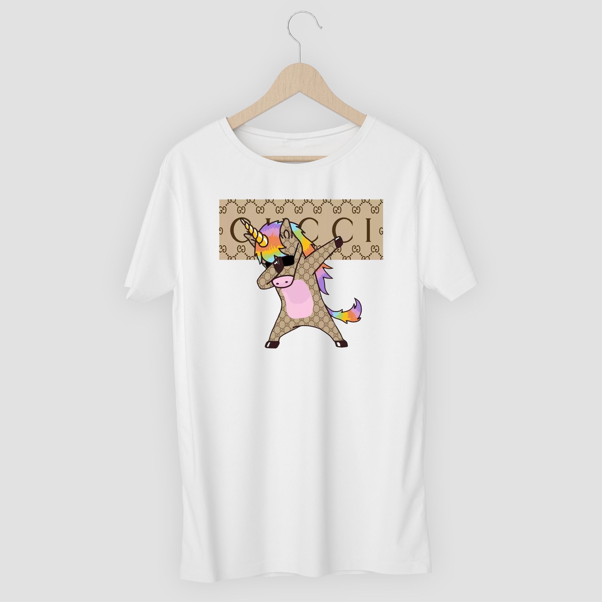 ÁO THUN IN CAO CẤP UNICORN DABBING GUCCI
