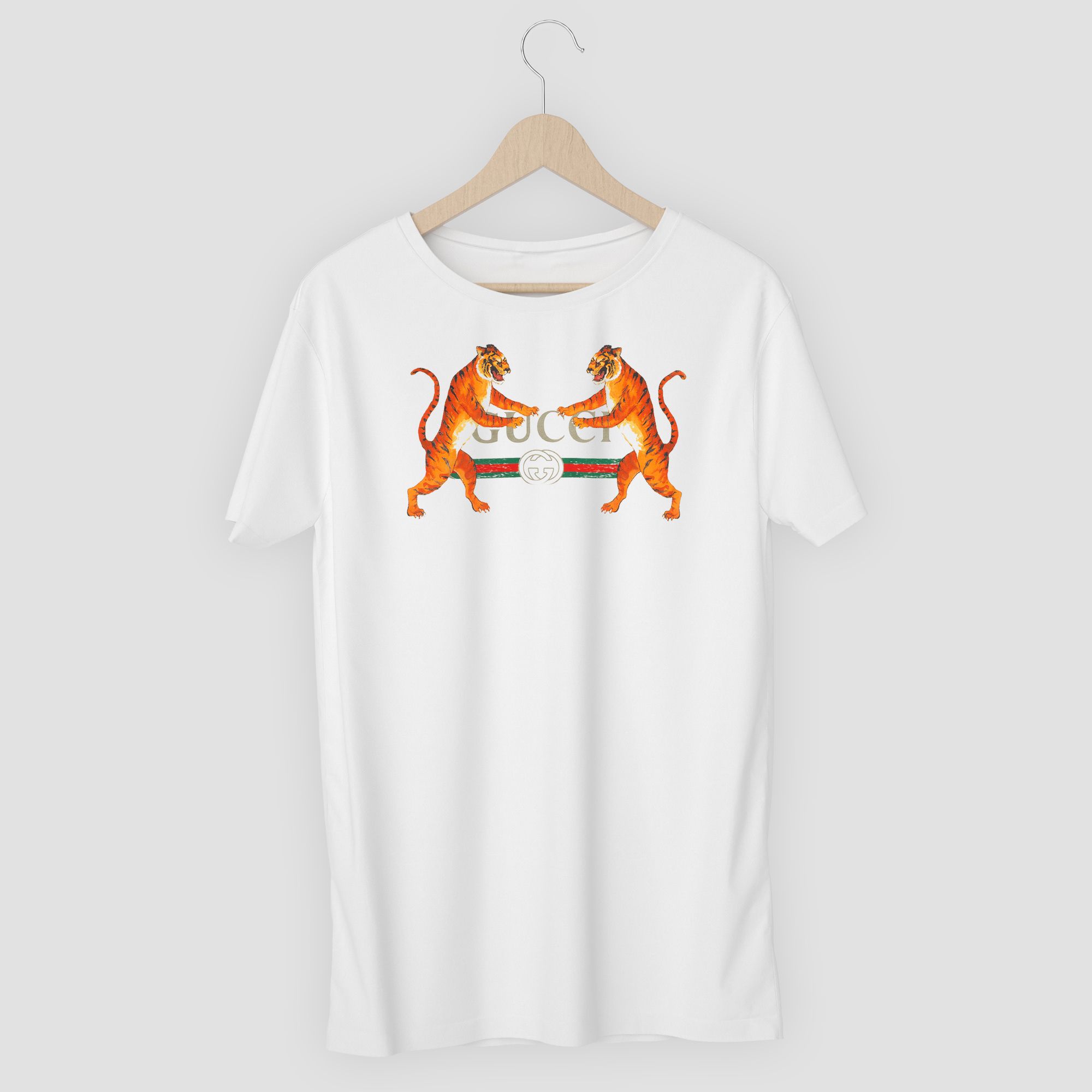 ÁO THUN IN CAO CẤP TIGERS GUCCI