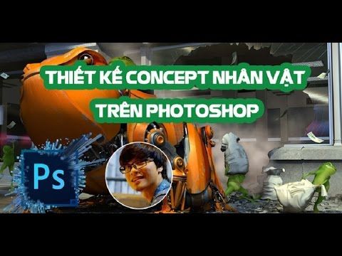 THIẾT KẾ CONCEPT NHÂN VẬT TRÊN PHOTOSHOP