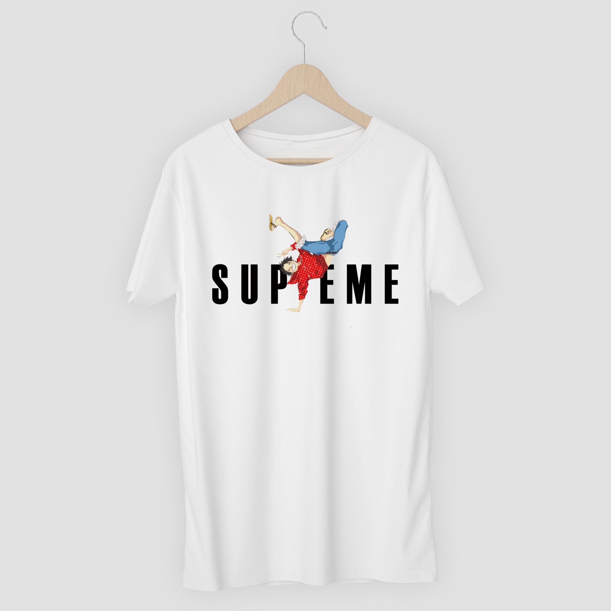ÁO THUN IN CAO CẤP LUFFY ONE PIECE SUPREME