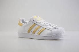 GIÀY THỂ THAO ADIDAS CHÍNH HÃNG SUPERSTAR WHITE METALLIC GOLD