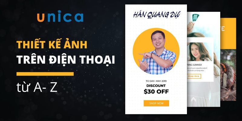 THIẾT KẾ ẢNH TRÊN ĐIỆN THOẠI TỪ A-Z