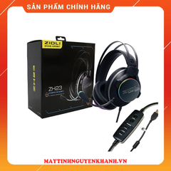 Tai nghe Gaming ZIDLI ZH23 7.1 LED RGB USB NEW BH 12 THÁNG