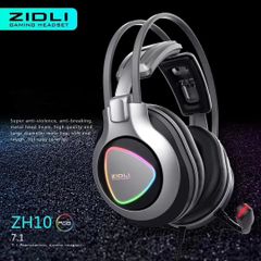 Tai nghe Zidli ZH-A10 7.1 Real, USB, RGB 16.8 triệu màu NEW BH 12 THÁNG