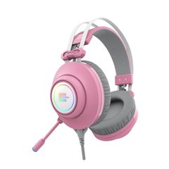 Tai nghe Zidli SCORE SH320V Pink (7.1, USB, RGB)