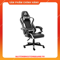 GHẾ GAME WARRIOR - CRUSADER SERIES WGC102 - BLACK/WHITE NEW BH 12 THÁNG