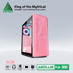 Case Gaming VSPTECH KA300 - Pink ( Màu Hồng )