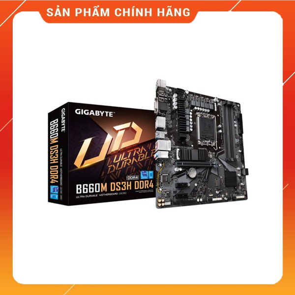 MAIN Gigabyte B660M DS3H DDR4 (Rev 1.0) – Socket 1700 NEW BH 36 THÁNG