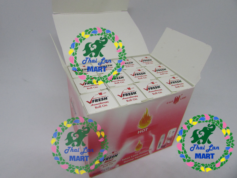 Dầu gió lăn vfresh hot cap lang indonesia chính hãng 4 ml