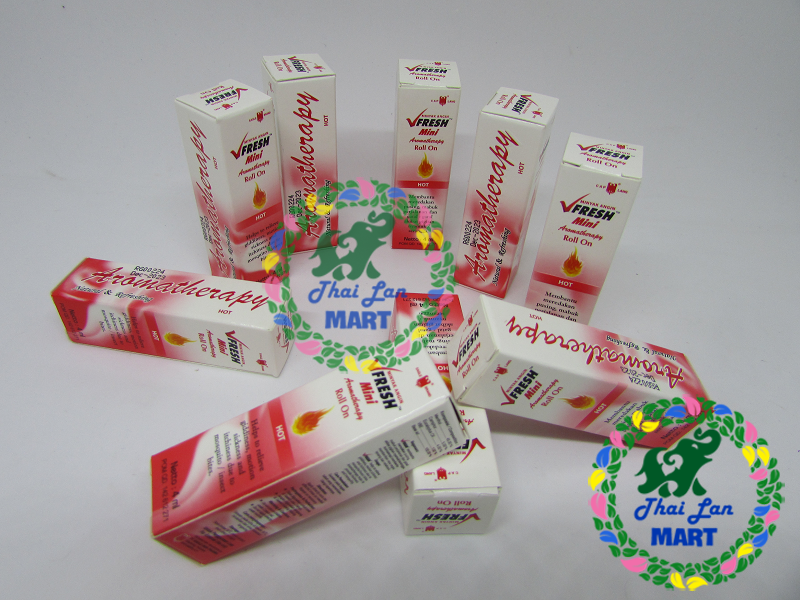 Dầu gió lăn vfresh hot cap lang indonesia chính hãng 4 ml