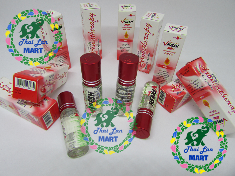 Dầu gió lăn vfresh hot cap lang indonesia chính hãng 4 ml